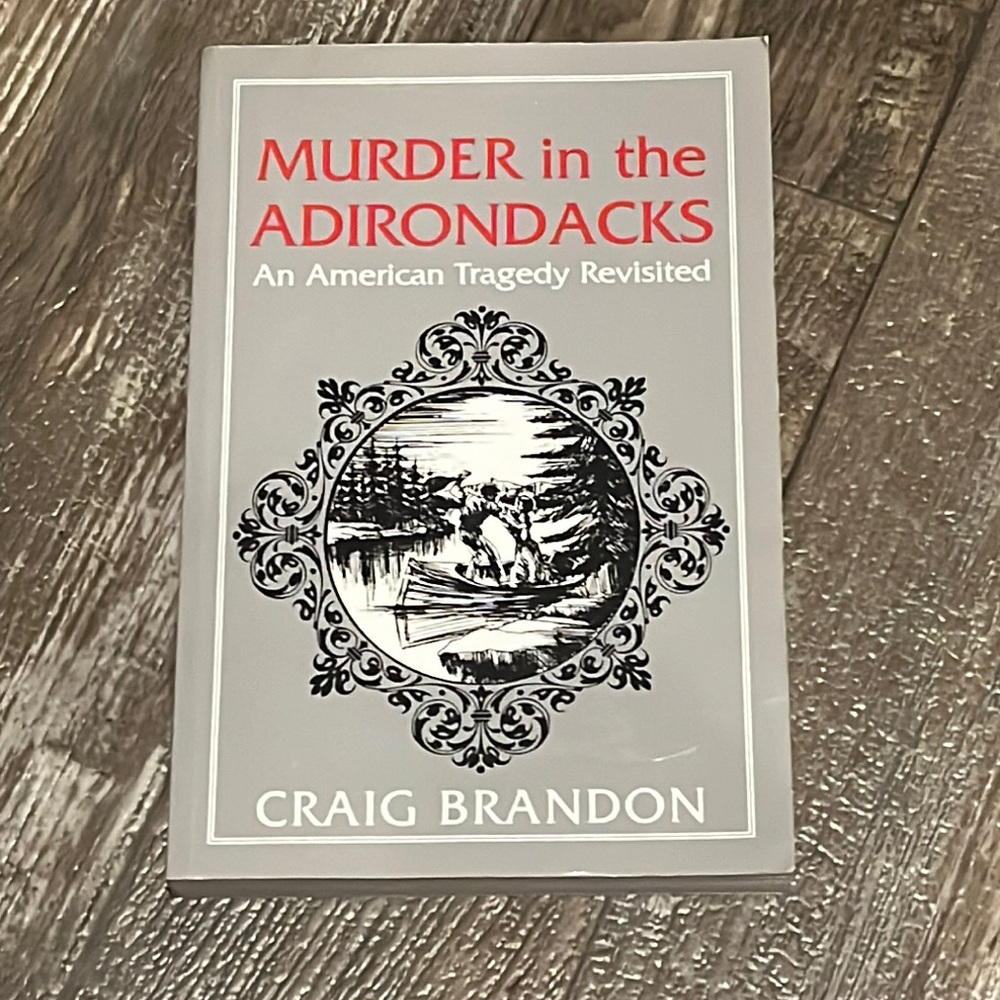Murder in the Adirondacks paperback book